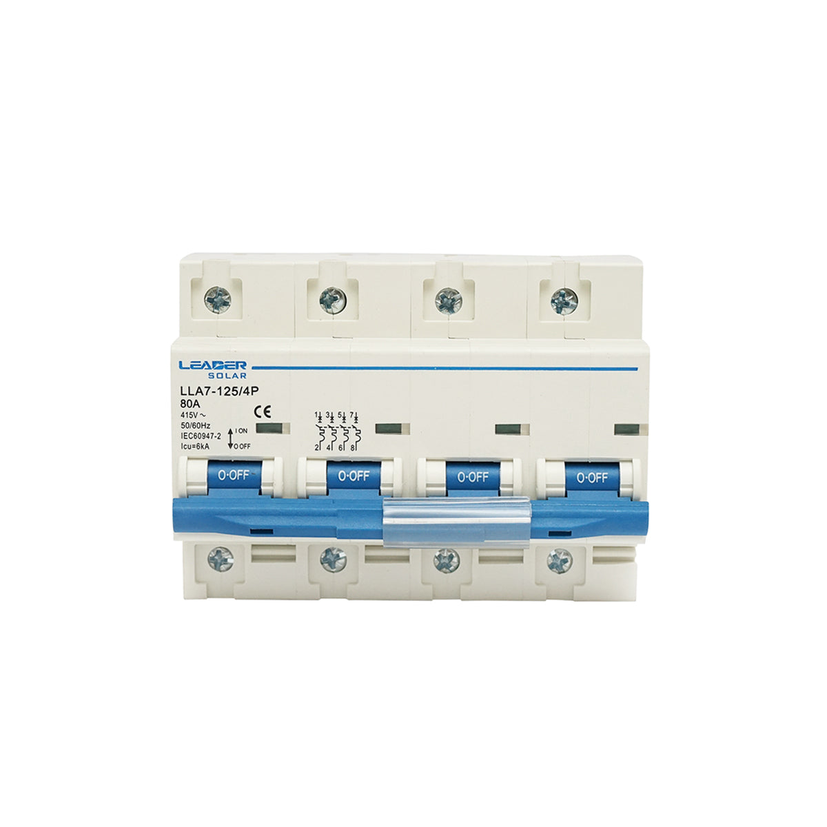 Automatic safety switch type 4P-80A-415VAC Leader